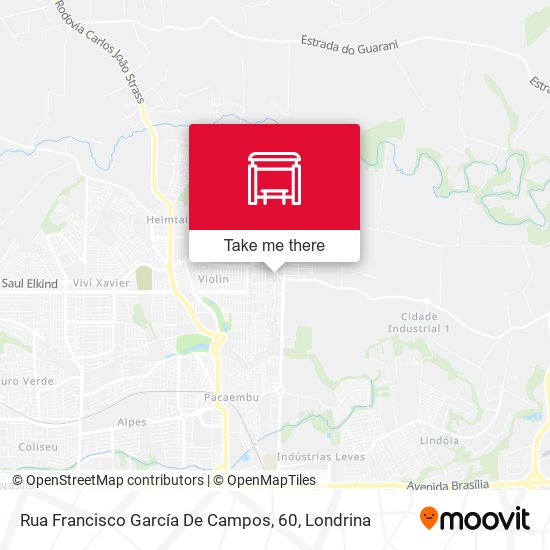 Rua Francisco García De Campos, 60 map