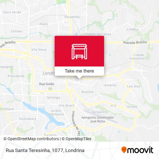 Rua Santa Teresinha, 1077 map