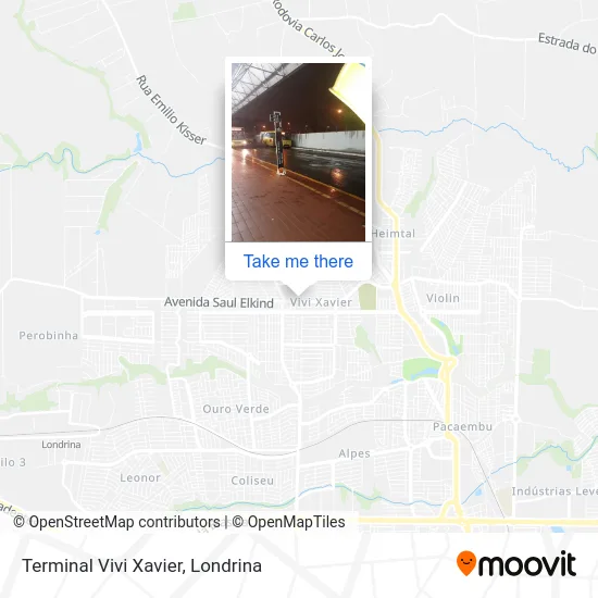 Terminal Vivi Xavier map