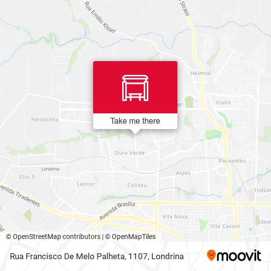 Rua Francisco De Melo Palheta, 1107 map