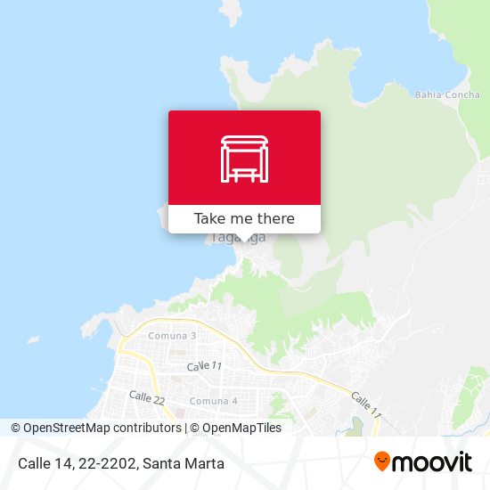 Mapa de Calle 14, 22-2202