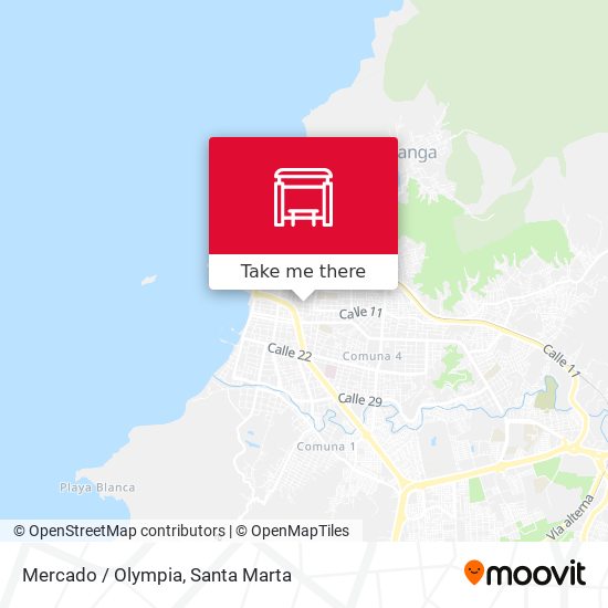 Mercado / Olympia map