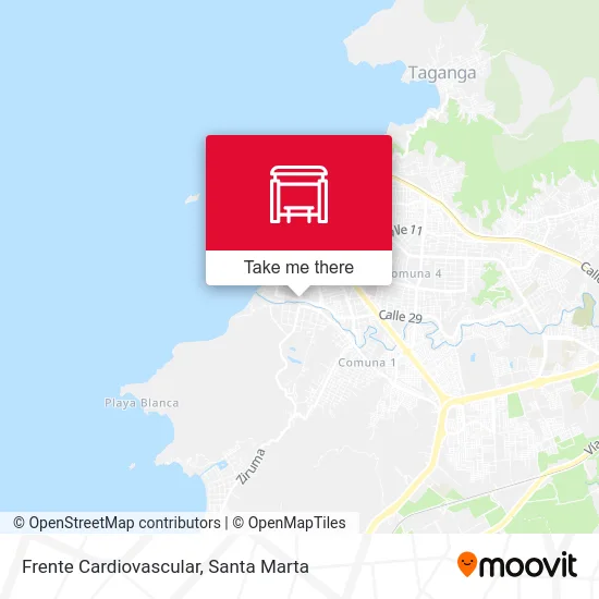 Frente Cardiovascular map