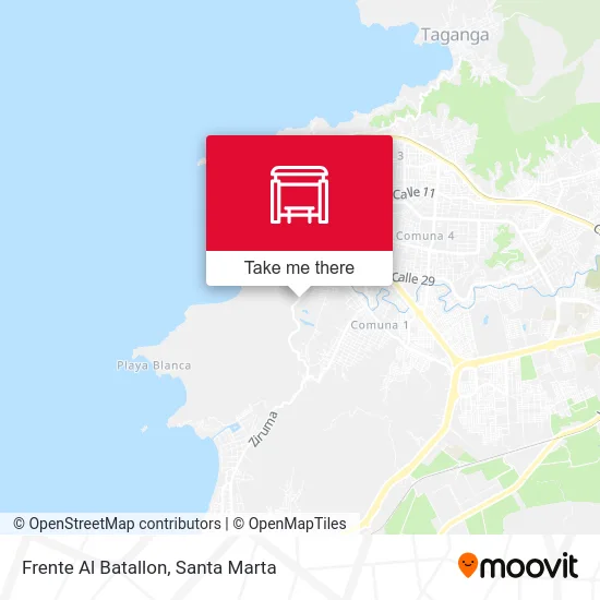 Frente Al Batallon map