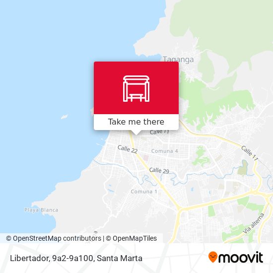 Mapa de Libertador, 9a2-9a100