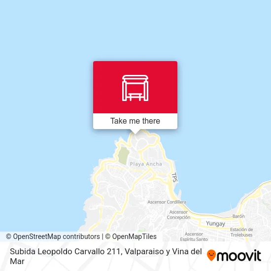 Mapa de Subida Leopoldo Carvallo 211