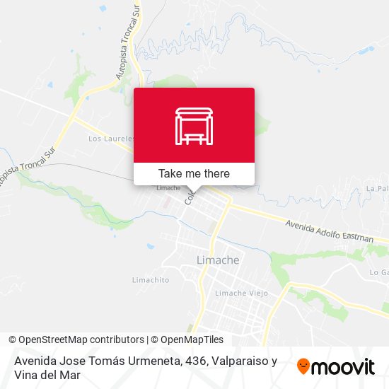 Avenida Jose Tomás Urmeneta, 436 map