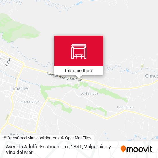 Mapa de Avenida Adolfo Eastman Cox, 1841