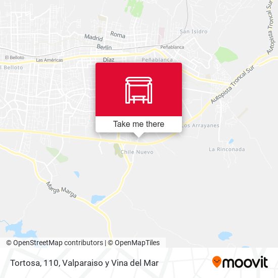 Tortosa, 110 map