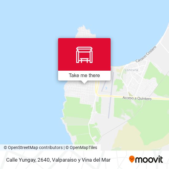 Calle Yungay, 2640 map