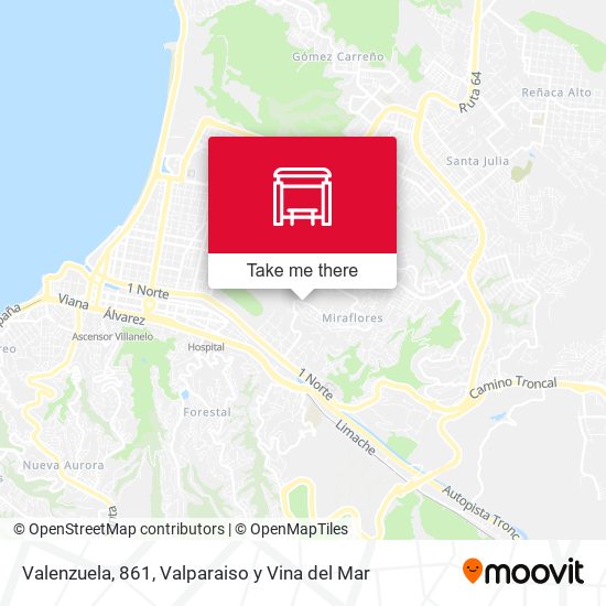 Valenzuela, 861 map