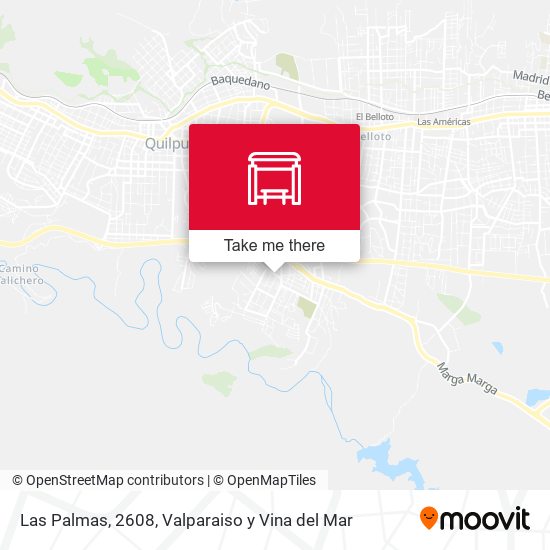 Las Palmas, 2608 map