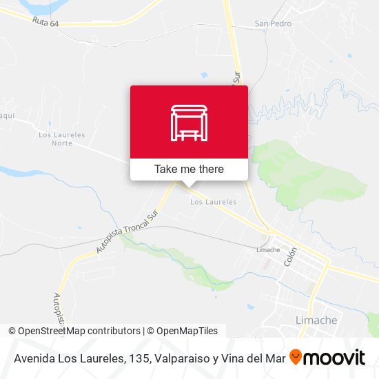 Avenida Los Laureles, 135 map