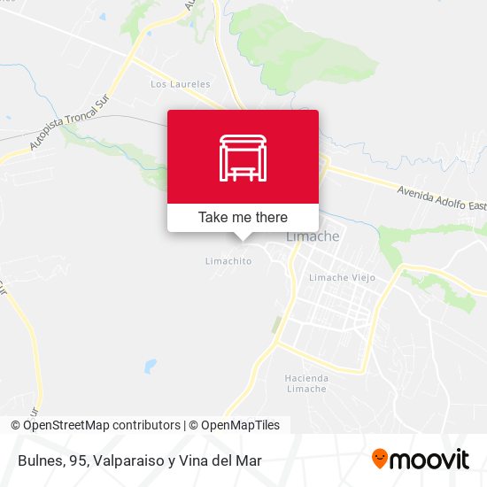 Bulnes, 95 map