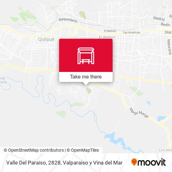 Valle Del Paraíso, 2828 map