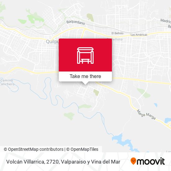 Volcán Villarrica, 2720 map