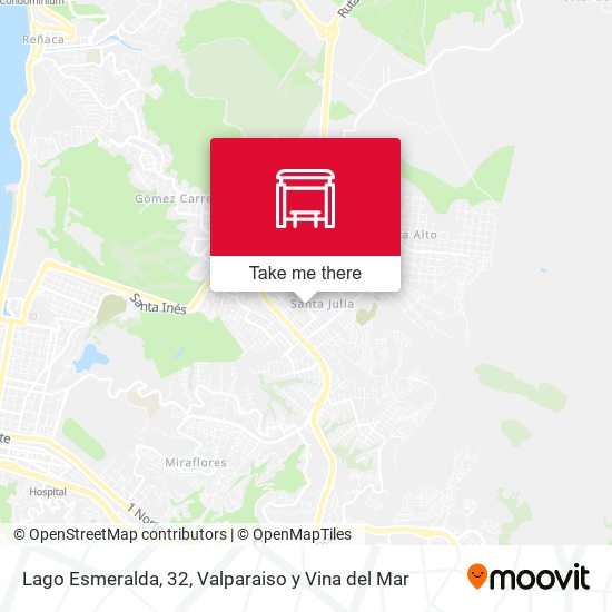 Mapa de Lago Esmeralda, 32