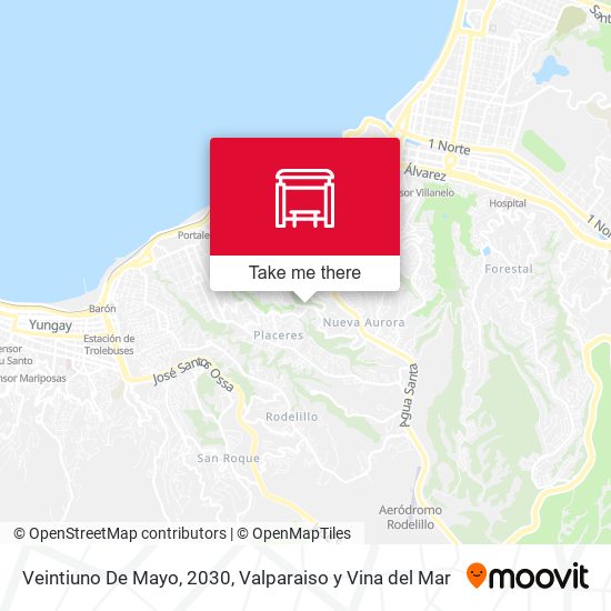 Veintiuno De Mayo, 2030 map