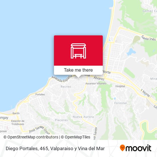 Mapa de Diego Portales, 465