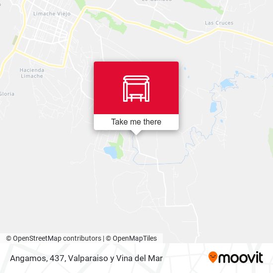 Angamos, 437 map