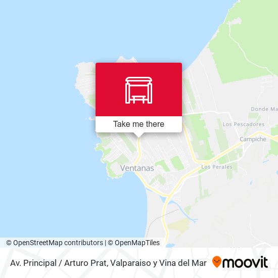 Mapa de Av. Principal / Arturo Prat