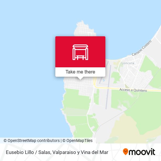 Eusebio Lillo / Salas map