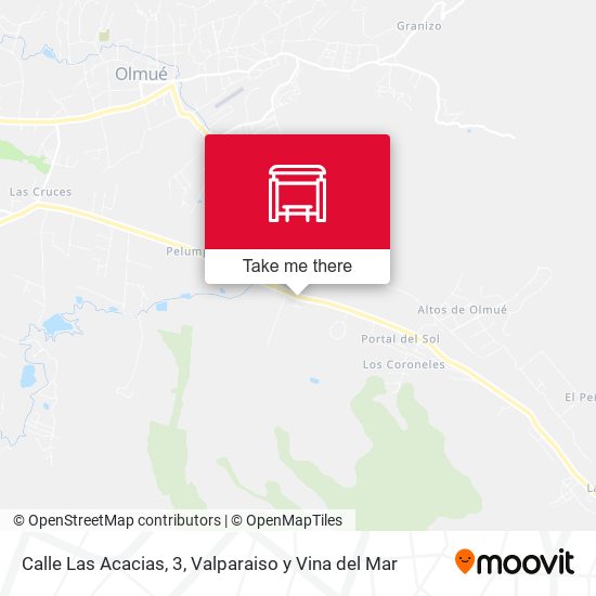 Calle Las Acacias, 3 map