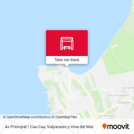Av Principal / Cau Cau map