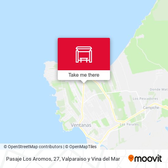 Mapa de Pasaje Los Aromos, 27