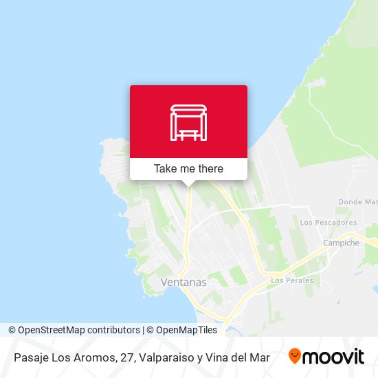 Mapa de Pasaje Los Aromos, 27