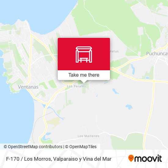 F-170 / Los Morros map