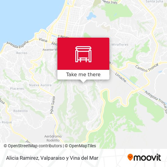 Mapa de Alicia Ramirez