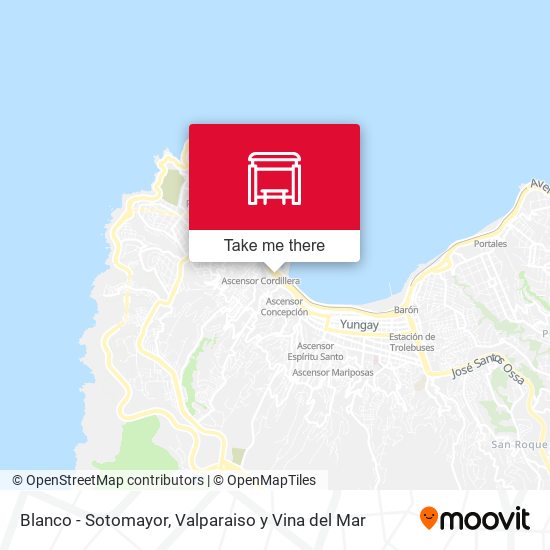 Blanco - Sotomayor map
