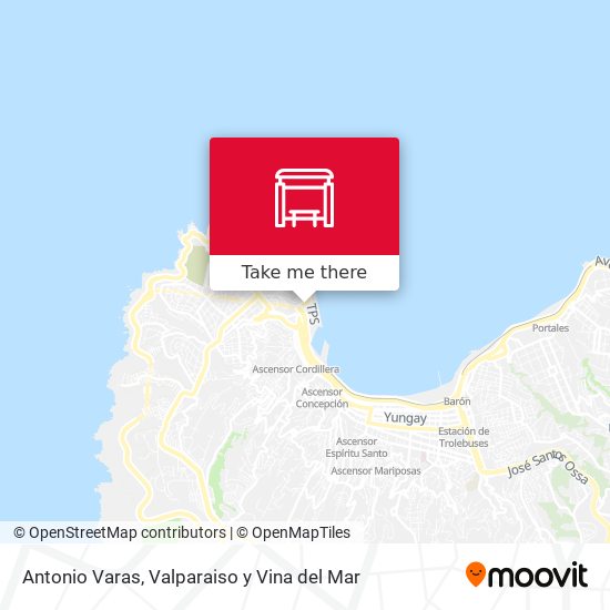 Antonio Varas map