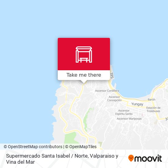 Supermercado Santa Isabel / Norte map