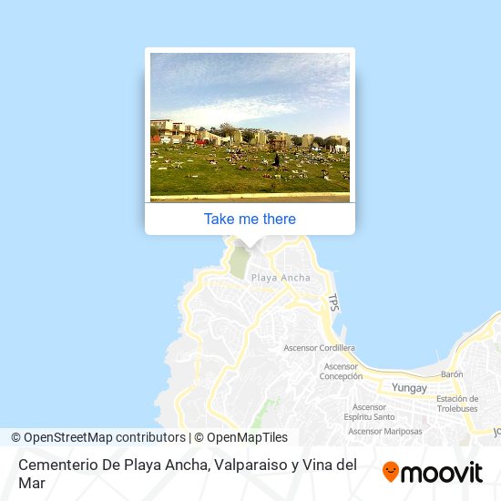 Cementerio De Playa Ancha map