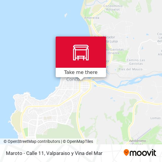 Mapa de Maroto - Calle 11