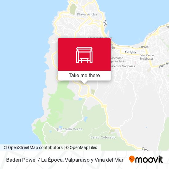 Baden Powel / La Época map