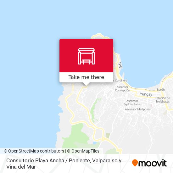 Consultorio Playa Ancha / Poniente map