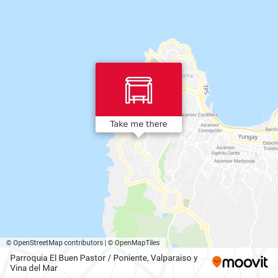 Parroquia El Buen Pastor / Poniente map