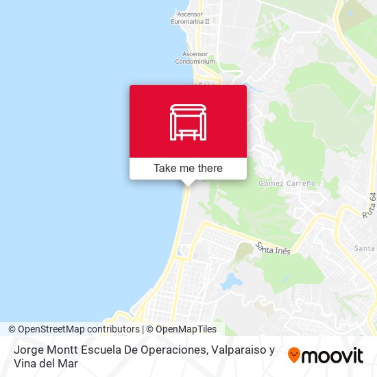 Jorge Montt Escuela De Operaciones map