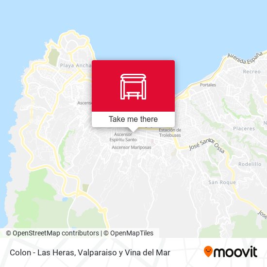 Mapa de Colon - Las Heras