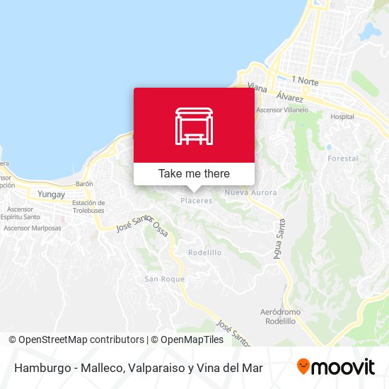 Hamburgo - Malleco map