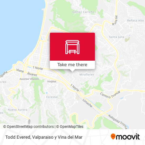 Todd Evered map