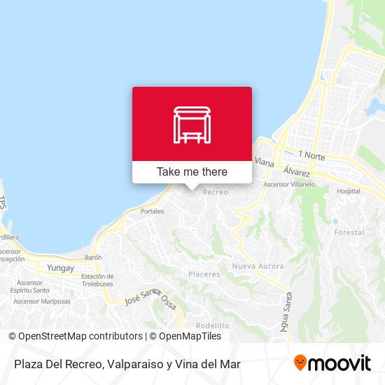 Plaza Del Recreo map