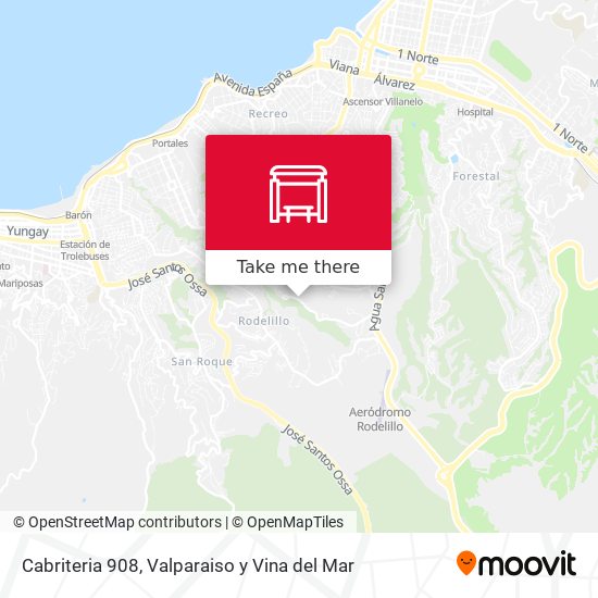 Cabriteria 908 map