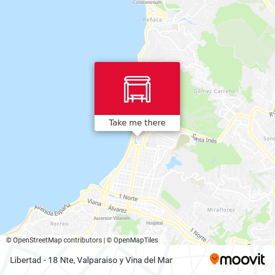 Libertad - 18 Nte map