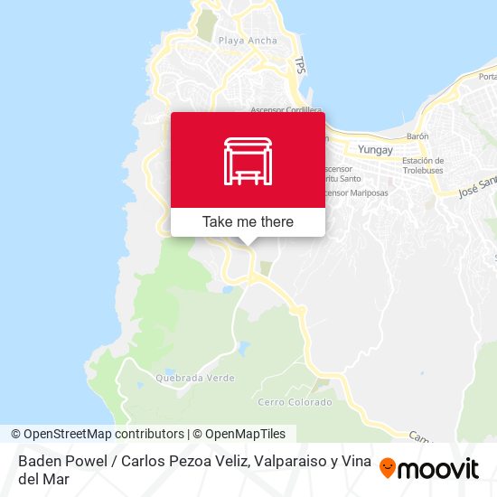 Baden Powel / Carlos Pezoa Veliz map