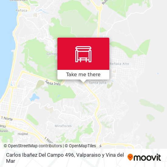 Mapa de Carlos Ibañez Del Campo 496