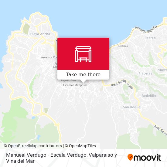 Mapa de Manueal Verdugo - Escala Verdugo